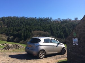 Charging at Hall Farm